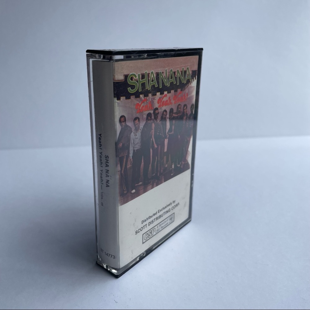 SHANANA Cassette Tape Yeah. Yeah. Yeah! Album Vol.III CBS RECORDS